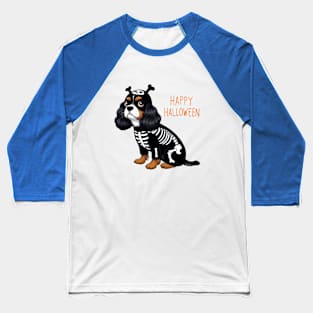 Happy Halloween Cavalier Baseball T-Shirt